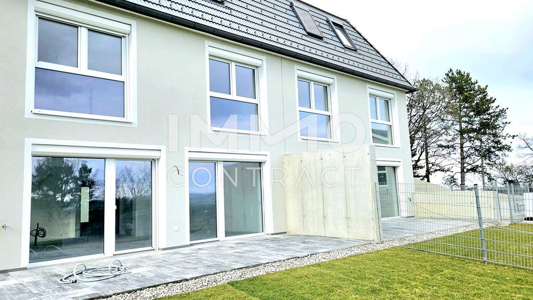 Miete mit Kaufoption: Moderne, helle Doppelhaushälfte mit fantastischem Weitblick in ruhiger Lage