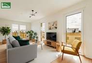 Begehrte Süd-Ost-Ausrichtung für Familien inkl. Balkon und hervorragender Ausstattung (Geothermie, Fussbodentemperierung uvm.)