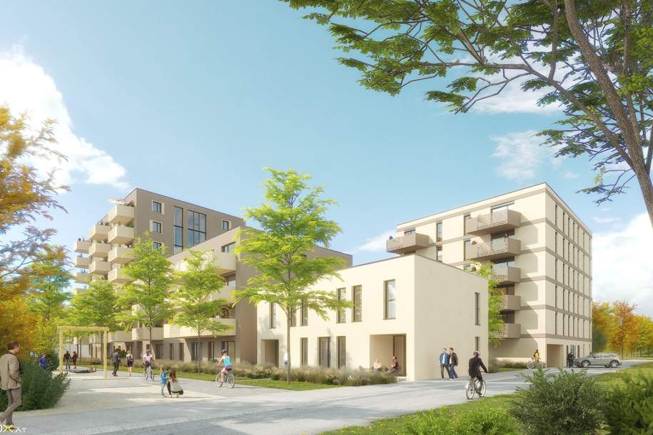 Gretls Garten - Wohnen beim Badeteich Hirschstetten, Wohnung-kauf, 413.701,€, 1220 Wien 22., Donaustadt