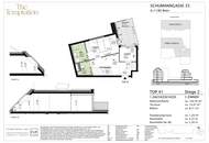THE TEMPTATION - Dachgeschoss-Maisonette mit 2 Terrassen + Balkon | 23 m² Freifläche, 3 Zimmer