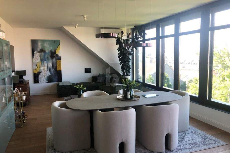 EXKLUSIVES WOHNEN MIT WINTERGARTEN UND DREI ATEMBERAUBENDEN DACHTERRASSEN, Wohnung-kauf, 1.730.000,€, 1060 Wien 6., Mariahilf