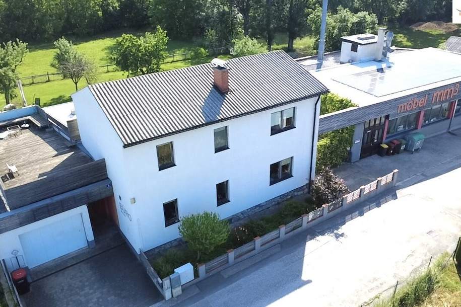 Großzügiges Wohnhaus, Nebentrakt und Betriebshalle mit Lackieranlage, Haus-kauf, 698.000,€, 2630 Neunkirchen
