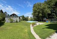 Vor-Saison Preis! Schiefling am Wörthersee- Attraktives Anwesen mit Pool und großem Garten in Bestlage