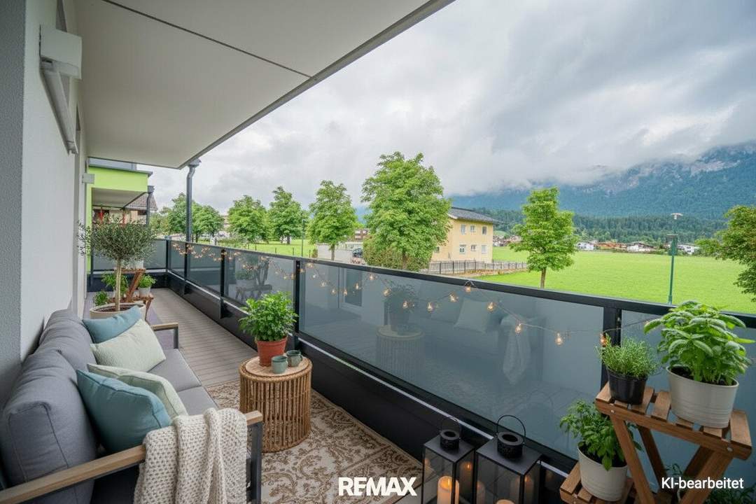 Luxuriöse 4-Zimmer-Wohnung mit beeindruckendem Bergpanorama und weitläufigem Balkon in St. Johann in Tirol