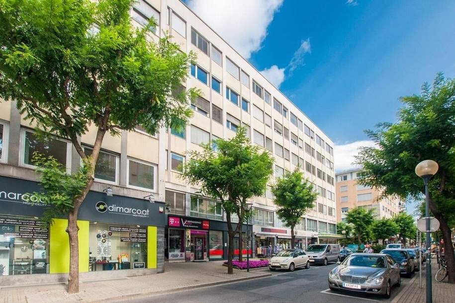 Helle Büro-, Kanzleiräumlichkeiten in der Klagenfurter Innenstadt, Gewerbeobjekt-miete, 927,95,€, 9020 Klagenfurt(Stadt)