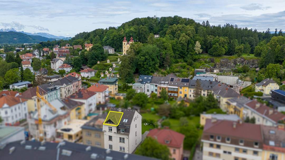 Kompakt. Ruhig. Zentral. 1-Zimmer-Wohnung am Kreuzbergl
