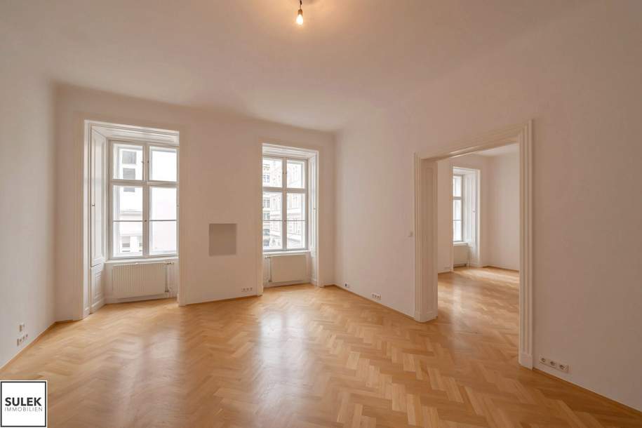 Wohnen in 1010 Wien - charmante Altbauwohnung in der Krugerstraße // ab August verfügbar!, Wohnung-miete, 2.990,00,€, 1010 Wien 1., Innere Stadt