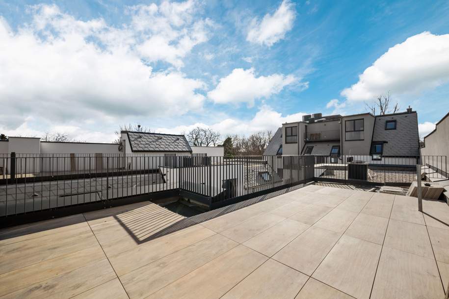 Modernes Townhouse mit 46m² Sonnen-Dachterrasse | Perfekt für Familien | 4 Zimmer, Wohnung-kauf, 637.500,€, 1220 Wien 22., Donaustadt