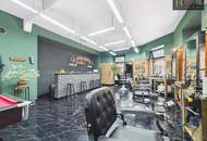 Top Gewerbefläche ca. 115m² Barbershop in 1070 Wien, neuwertig mit Lounge Bereich und offener Bar