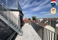 *Superprojekt: ''Über den Baumwipfeln" *TOP 53* 4,5 Zimmer mit SUPER-PANORAMA-DACHTERRASSE + 360° WIEN-BLICK + EXTRA BALKON