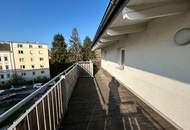 Urbanes Wohnen mit Außenfläche: 2-Zimmer-Wohnung mit großer Terrasse