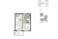Geförderte 2-Zimmer Mietwohnung mit Ost-Balkon - St.Pölten/ Teufelhof - 1 Stellplatz inklusive - Wohnraumlüftung