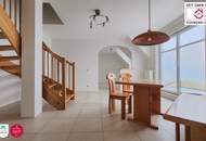 Helle Dachgeschoss-Maisonette mit zwei traumhaften Terrassen und Tiefgaragenplatz