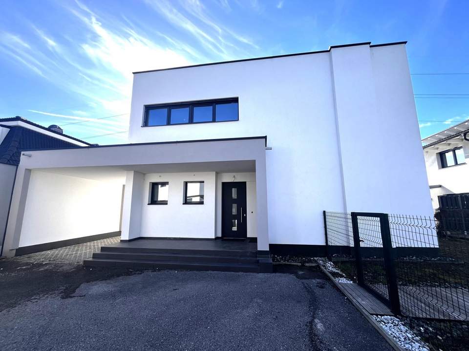 "Modernes Neubau-Einfamilienhaus in ruhiger Siedlungslage nahe Fischteich – Wr. Neustadt"