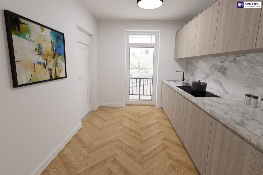 Hochwertig sanierte 2-Zimmer-Wohnung mit Loggia – Stilvoller Wohnkomfort in ruhiger Lage &amp; Top-Anbindung, Wohnung-kauf, 299.400,€, 1160 Wien 16., Ottakring