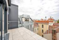 ++FonteFlats++ Fantastischer 3-Zimmer Dachgeschoss-ERSTBEZUG mit großartiger Dachterrasse