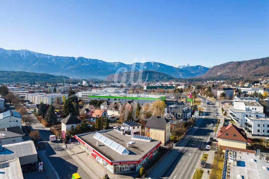Verkaufs-/Geschäftshalle in Top-Lage – Villach, Ossiacher Zeile, Haus-kauf, 1.590.000,€, 9500 Villach(Stadt)