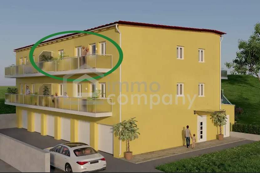 Seniorenwohnungen mit +PLUS+ in wunderbarer Grünruhelage / Top 4 - 2.OG - 71 m² - 3 Zimmer – Balkon - Garage / Bezug 2026, Wohnung-kauf, 331.000,€, 7000 Eisenstadt(Stadt)