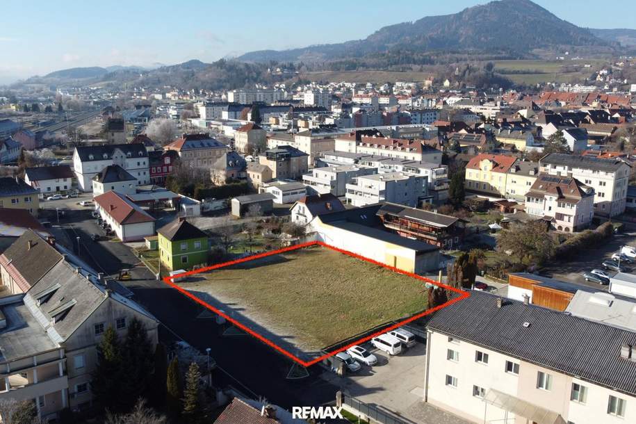 Projektliegenschaft in zentraler Bestlage, Grund und Boden-kauf, 9300 Sankt Veit an der Glan