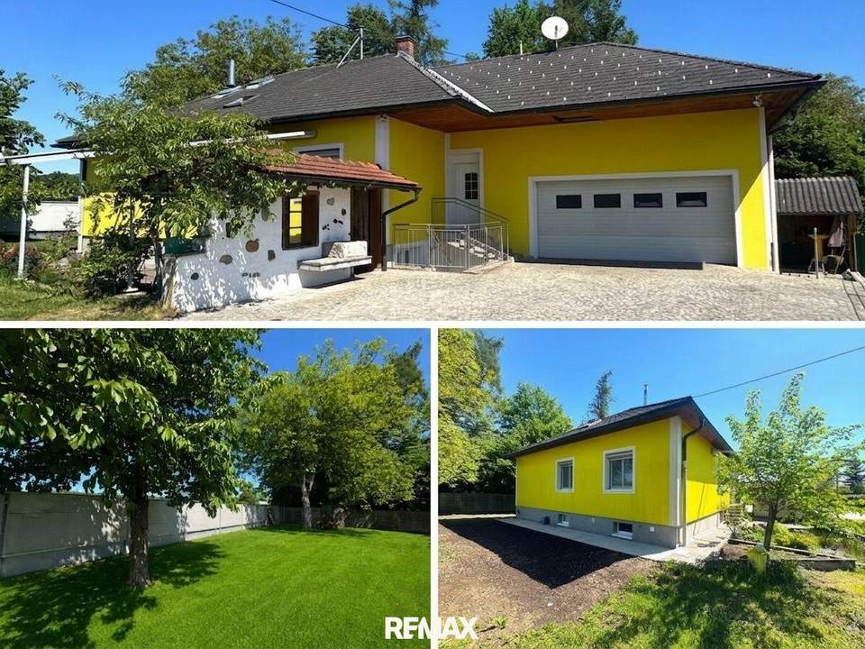 Viel Platz für die Familie – Einfamilienhaus mit großem Garten & Doppelgarage in Kematen an der Krems