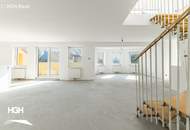 1230 Wien Liesing Großzügige, helle Dachgeschoß-Maisonette mit 260 m², 6 Zimmern und 3 sonnigen Terrassen