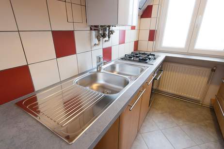 Lichtdurchflutete 3-Zimmer-Wohnung mit zwei Terrassen und Retro-Charme, Wohnung-miete, 1.200,00,€, 1050 Wien 5., Margareten