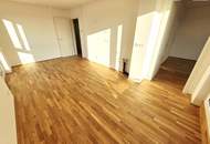 Viel Licht - Zwei Zimmer - Große Terrasse! Ideale Kleinwohnung mit dem extra WOW! Klimaaktiv Bronze! Ruhige Seitengasse + Luftwärmepumpe und Solaranlage + Perfekte Raumaufteilung + Garage!