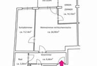 LIEBLINGSPLATZ! WUNDERSCHÖN HELLE SANIERTE 3 ZIMMER MIT BALKON IM KLIMAFITTEN GRÄTZL