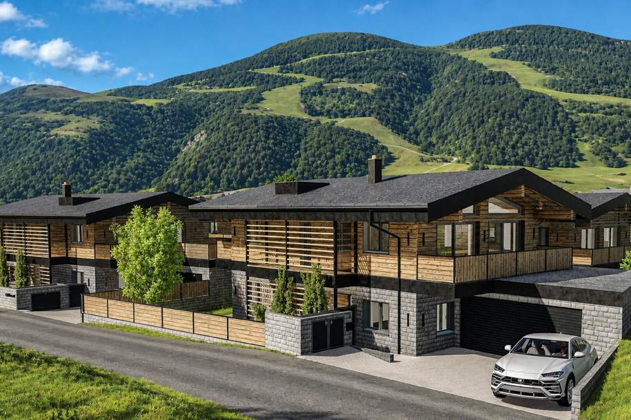 4 exklusive Neubauchalets in sonniger Lage - Haus 1, Haus-kauf, 4.190.000,€, 6353 Kitzbühel