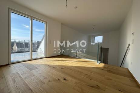 Galerieresidenz beim Marchfeldkanal – außergewöhnliche Maisonette mit zwei Terrassen, Wohnung-kauf, 289.000,€, 1210 Wien 22., Donaustadt