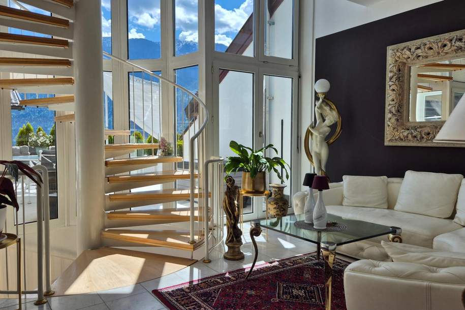 Aussicht genießen, Ruhe finden - Stilvolle Garten Maisonette Wohnung, Wohnung-kauf, 730.000,€, 9800 Spittal an der Drau