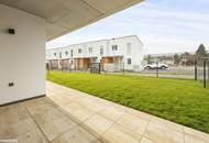 PROVISIONSFREI! Sofort vermietbare 3-Zimmer-Gartenwohnung mit sonniger Terrasse | Erstbezug | Perfekt für Anleger