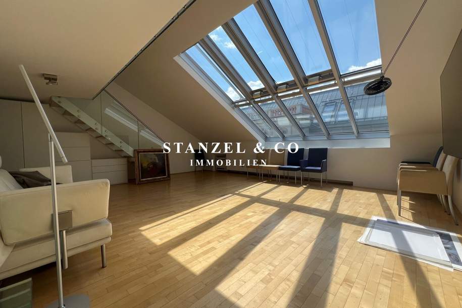 SONNIGES LOFT MIT HERRLICHER TERRASSE, Wohnung-miete, 1.950,06,€, 1010 Wien 1., Innere Stadt