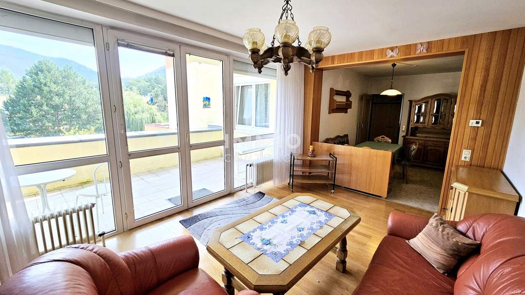 Charmante 3-Zimmer-Wohnung mit großer Terrasse in ruhiger Lage mit Grünblick in Pernitz
