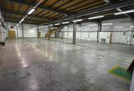 670 m² Halle mit LKW befahrbar.