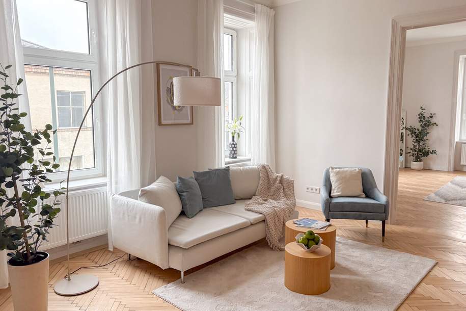 Top sanierte Altbauwohnung Nähe Nußdorfer Platz, Wohnung-kauf, 699.000,€, 1190 Wien 19., Döbling