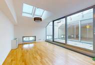 Exklusive Dachwohnung mit Stadtblick im Altbaupalais