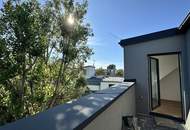 Helle Dachgeschoßwohnung mit südseitiger Terrasse & Grünblick | 2 Zimmer | ERSTBEZUG