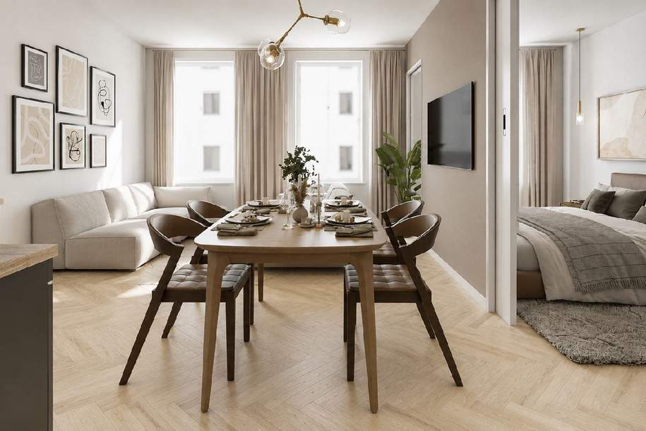 Boutique Projekt. Altbau unten. Horizont oben. SEMPER47, Wohnung-kauf, 1.109.000,€, 1180 Wien 18., Währing
