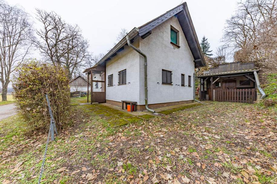 Presshaus mit Garten und Kellerröhre in Ragelsdorf nahe Retz!, Gewerbeobjekt-kauf, 59.000,€, 2052 Hollabrunn