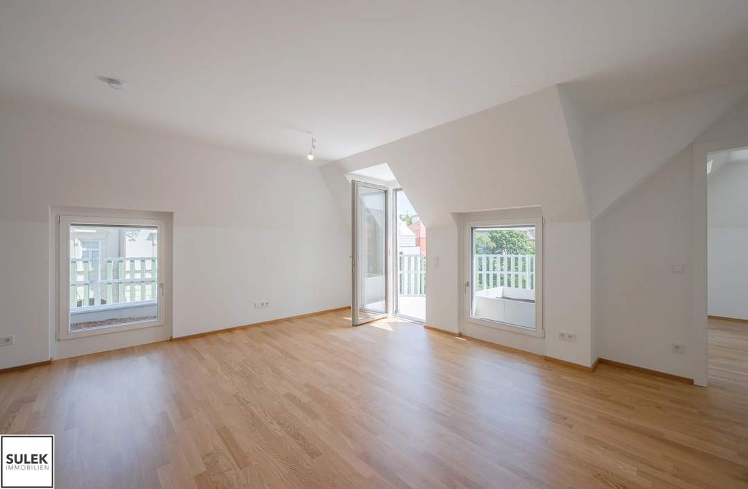 Exklusive, klimatisierte 2 Zimmer-DG-Wohnung | Erstbezug im Projekt Rondelle XIV - Top 11