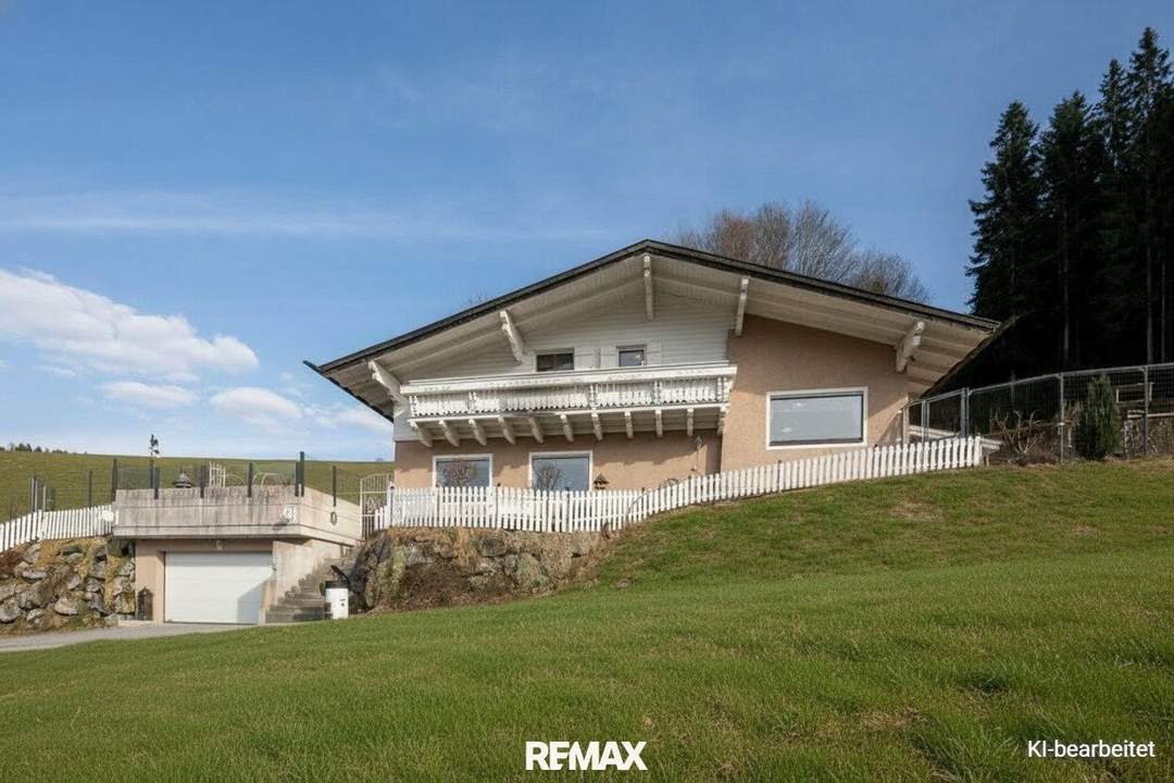 "Wo Lebensqualität beginnt" - Haus mit Panoramaausblick in Pfarrwerfen!