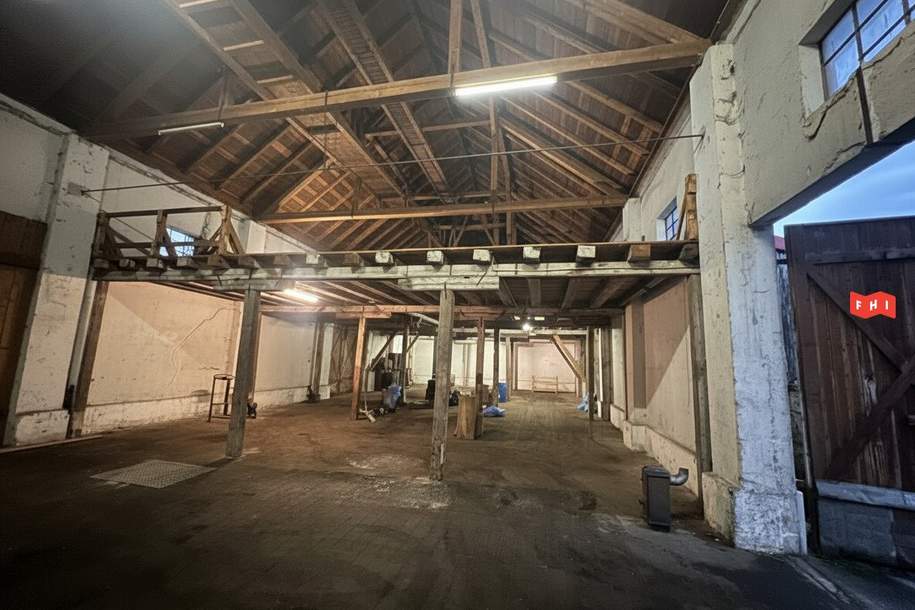 Geräumige Lagerhalle (ehem. Getreidesilo) nähe Gewerbepark Franzosenhausweg (OÖ / Linz), Gewerbeobjekt-miete, 2.000,00,€, 4050 Linz-Land