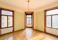 Helle Altbauwohnung mit Erkerzimmer im 18. Bezirk - Renovierungsbedarf mit Potenzial