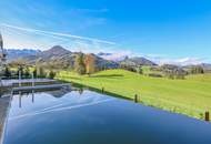 Architektenvilla mit Pool und unverbaubarer Aussicht