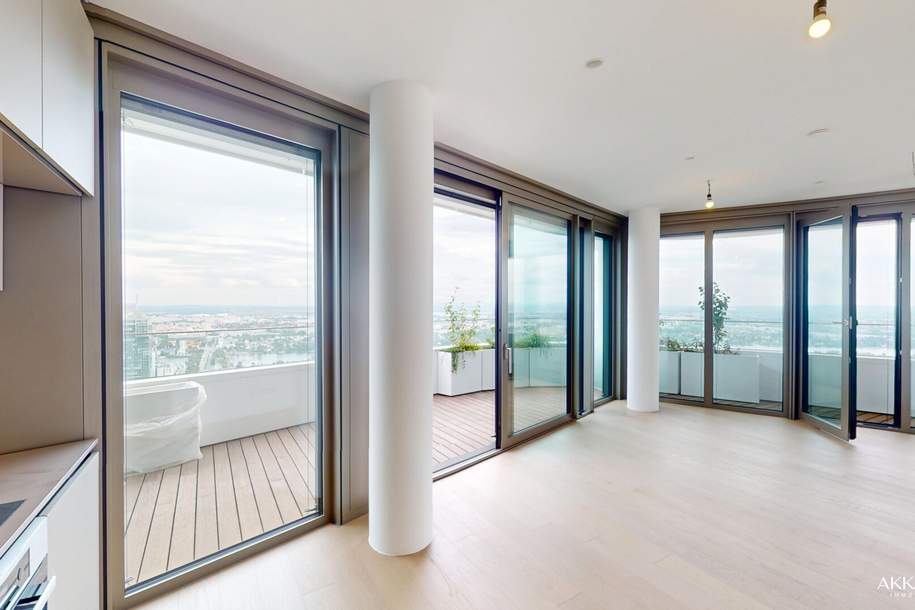 Danube Flats I Wohnen bei der Uno City, Wohnung-kauf, 642.000,€, 1220 Wien 22., Donaustadt