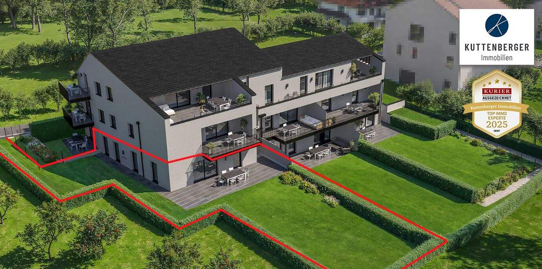 Lichtdurchfluteter Gartentraum mit 7 Terrassentüren (Top 4) - Projekt "KraWe" Am Steindl