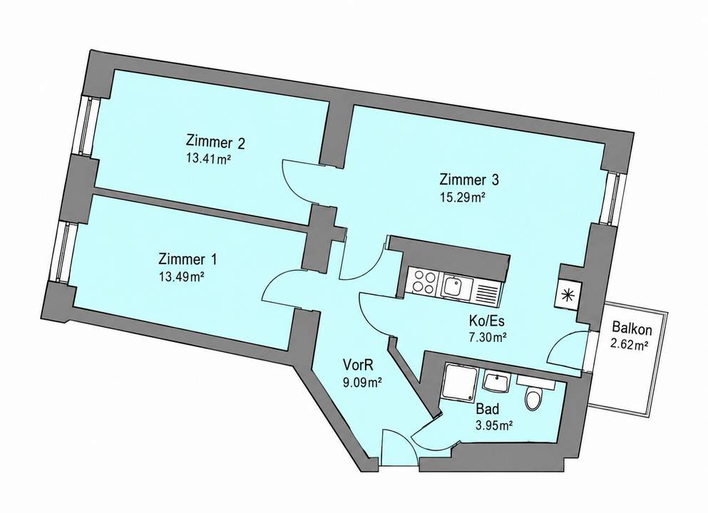 Großzügige Altbauwohnung mit Wohlfühlfaktor!