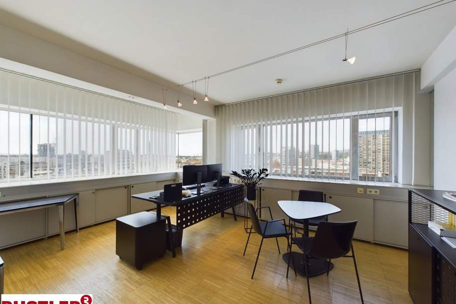 Attraktive Büroräumlichkeit im CityTower Linz – Ihr neues Büro mit perfekter Anbindung, Gewerbeobjekt-miete, 4.184,85,€, 4020 Linz(Stadt)