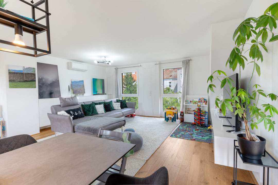 Alle guten Dinge sind 3 - Exklusives Maisonette-Apartment mit 3 Terrassen